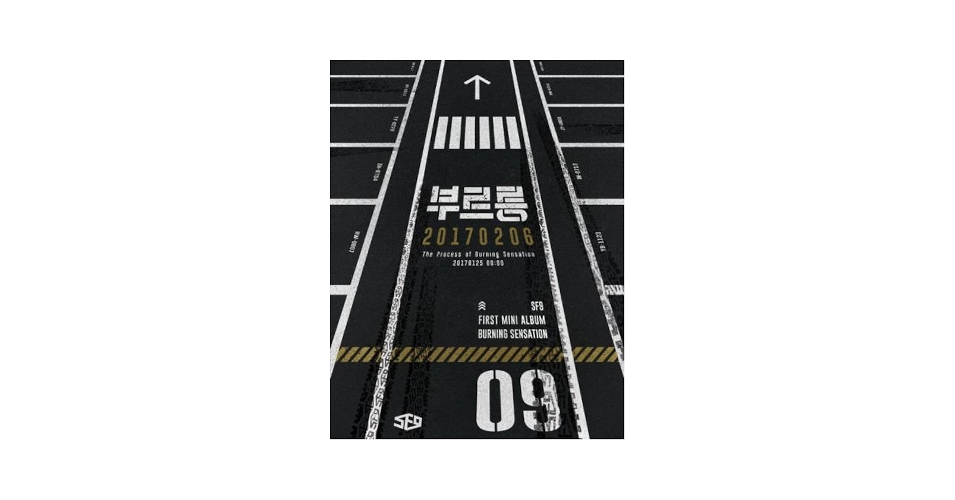 SF9 - SF9 - [BURNING SENSATION] 1st Mini Album CD+PhotoBook+
