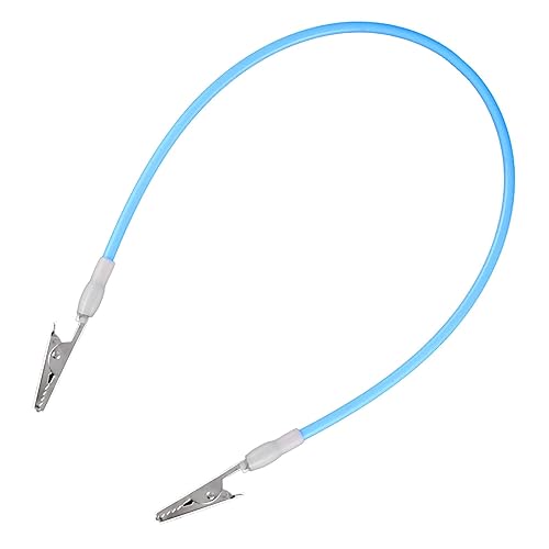 Miniatura 5 de 6 clips de silicona flexibles de grado médico dental, lavables en autoclave, clips para servilletas envueltos individualmente, con cocodrilo de