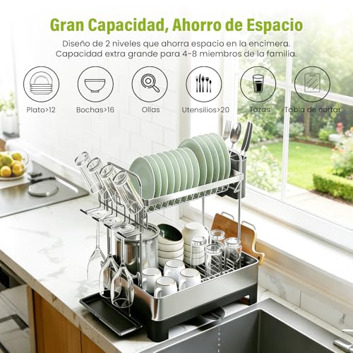 La Mejor Selección de Escurridor de acero inoxidable que Puedes Comprar On-line. 24 Imagen adicional