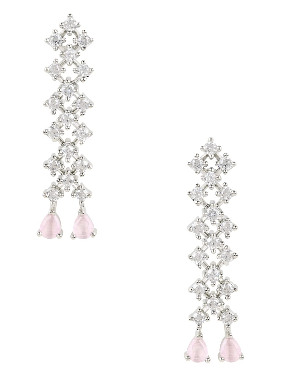 See full amazon price history chart for I Jewels Silver Plated Glittering American Diamond Stone Studded Drop & Dangle Fashionable Earrings for Women & Girls (E3065ZPi) I Jewels Silver Plated Glittering American Diamond Stone Studded Drop & Dangle Fashionable Earrings for Women & Girls (E3065ZPi) (B0BQQRGLKT) Amazon Price History, Amazon Price Tracker