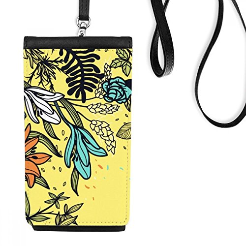 Pochette smartphone suspendue en cuir pour sorties et voyage