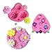 5 Pack Mini Unicorn Silicone Mold,Unicorn Ears Horn Rainbow Flowers and leaf,Silicone cake fondant mold Set,Cupcake Toppers Fondant Chocolate Mold for Children's Birthday,Baby Shower and Unicorn Theme