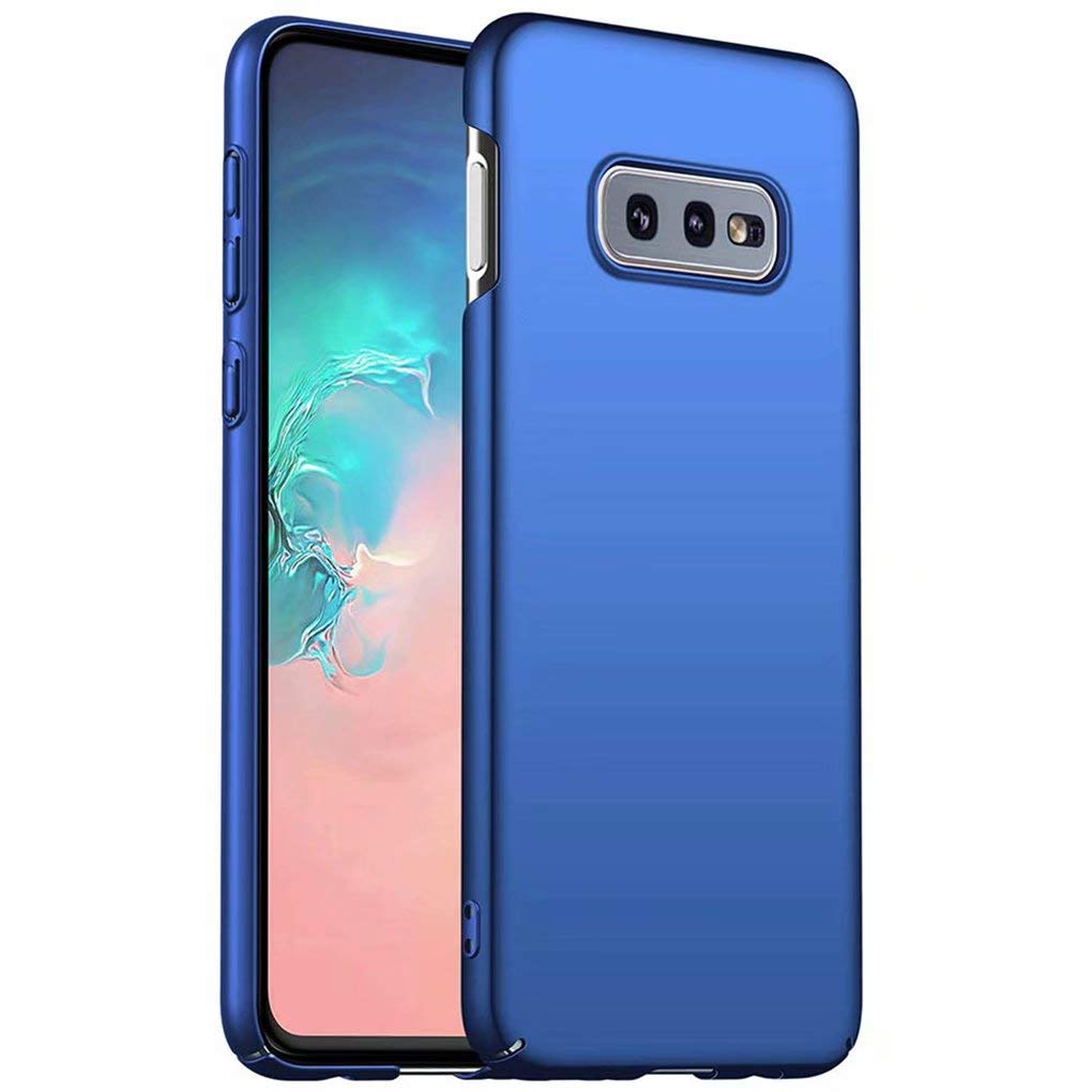 Compatible with Samsung Galaxy S10 Case Anti-Fall PC Hard Silicone Shockproof Ultra Thin Anti-Scratch Protector Phone Case for Samsung Galaxy S10 Case-Blue
