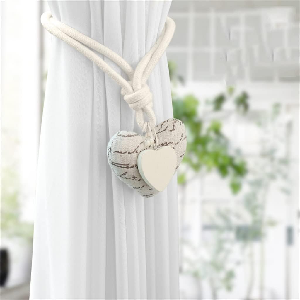 FMURY Tie Curtain Buckle Tie Rope Curtain Accessories Tie Tie Curtain Tie Tie Rope Cute Magnet Curtain Clip Pair
