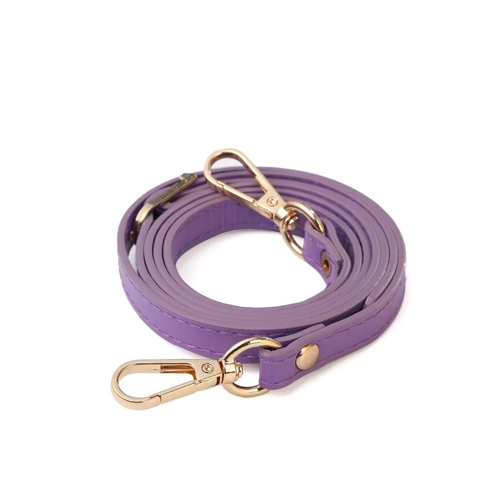 Regulowany skórzany pasek do torby damskiej Wymienny pasek na ramię do torebek typu crossbody Stylowy czerwony design