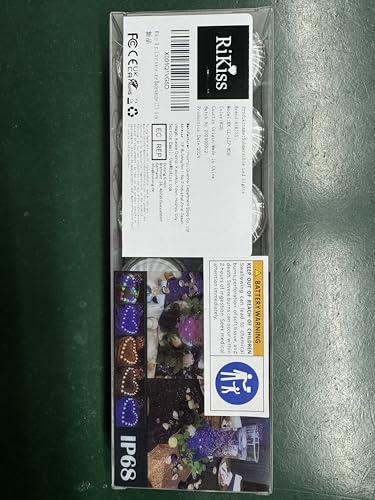 Rikiss Submersible Led Light,Waterproof Flameless Candle Tea Lights,Mini Tea Lights thumb #4