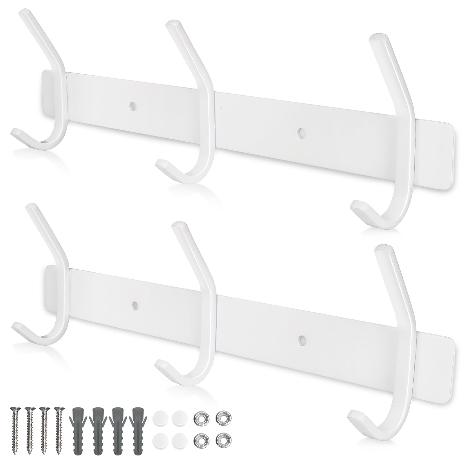 Patère pour cuisine en acier inoxydable SUS304 blanc ultra résistant
