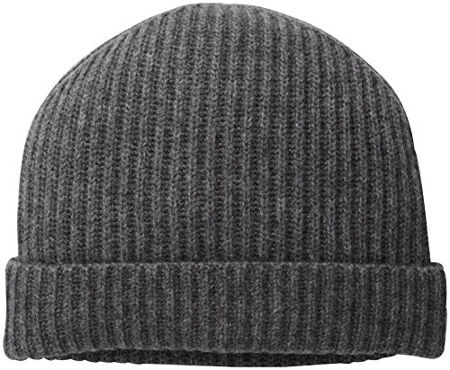 Williams Cashmere Men's Cashmere Solid Knit Beanie Hat