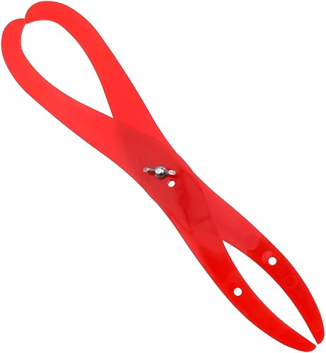 Lovelysp Herramienta de medición de cerámica para escultura de arcilla roja, pinza de pierna doblada de 12 pulgadas, herramienta de medición de