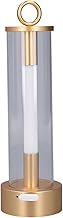 Hyuduo Lampe de Table Portable en Métal, odes D'éclairage, Lampe de Table sans Fil Reable avec Conception Portable, Construction de qualité Supérieure pour Le Camping en Plein