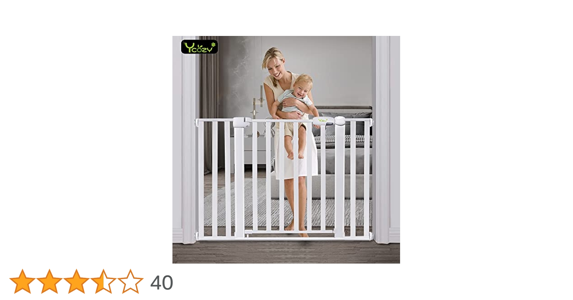Amazon | Ycozy BabySafe ベビーゲート 階段 革新版 安全ゲート