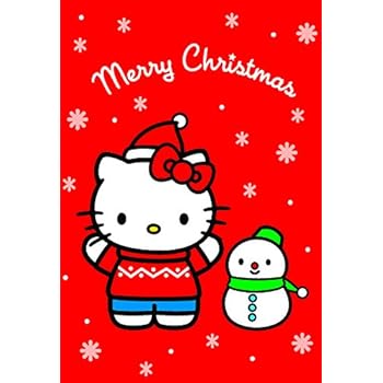 Hello kitty christmas Hello Kitty Merry Christmas Card: Amazon.co.uk: Office Products
