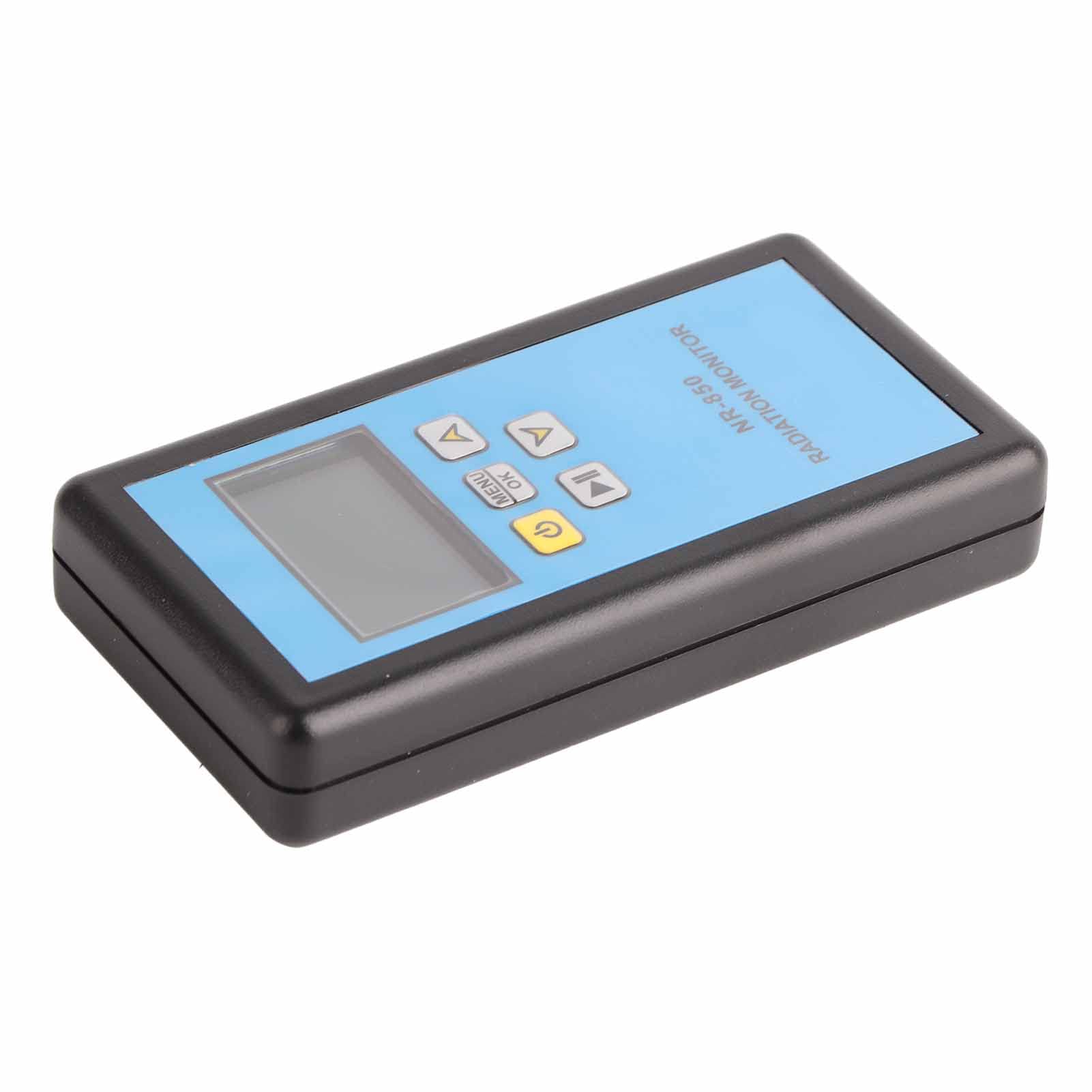 Counter Nuclear Radiation Detector, Strahlungsdosimeter mit LCD-Display, Tragbares Handgehaltenes X-Y-Hard-Beta-Ray-Radiometer-Überwachungsmessgerät, 9 Umgeschaltete Dosierungseinheiten