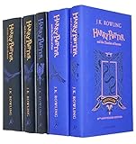 Harry Potter House Ravenclaw Edition Series 16-20: 5 Books Collection Set By J.K. Rowling (Philosopher's Stone, Chamber of Secrets, Prisoner of Azkaban, Goblet of Fire, Order of The Phoenix)