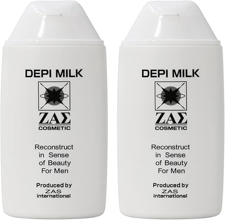 Amazon Co Jp ザス Zas 除毛クリーム デピミルク 医薬部外品 スネ毛 腕毛 胸毛 腹毛 脇毛 もカンタン除毛 低刺激でお肌にやさしい メンズコスメ お得な2本セット ビューティー