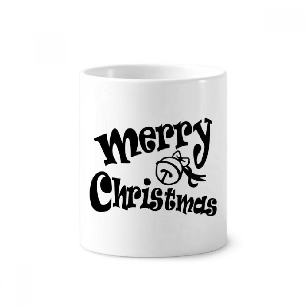 Porte-tasse blanche Joyeux Noël en céramique pot à stylos 350ml