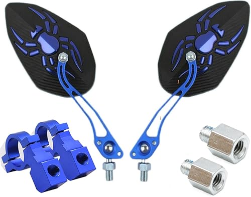 Nakazawa Espejos de bicicleta para manillar, espejos retrovisores para manillar, 2 paquetes, espejos de bicicleta para bicicleta eléctrica,