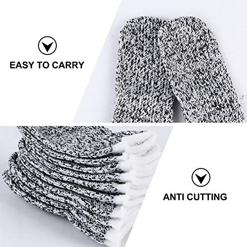 Healifty Resistente Ao Corte Dedo Dedeiras Luvas Dedo Protetores Guardas para O Trabalho Na Cozinha