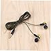 Veemoon Ear Headphones Heavy Bass Stereo Earphones Noise Cancelling for Running Jack Ergonomic Design