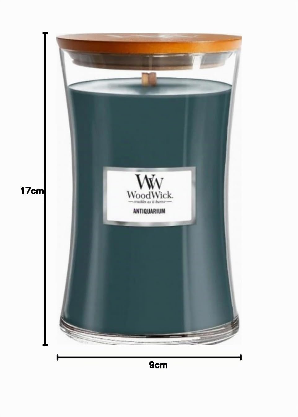 Woodwick, candela grande Antiquarium 610g