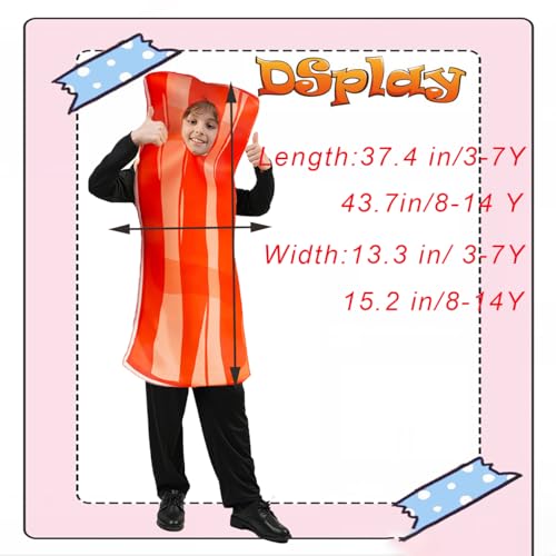 Disfraz de tocino para niños miniatura 5