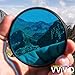 VViViD Transparent Colorful Vinyl Window Tinting Sheets (1.49ft x 5ft, Blue)
