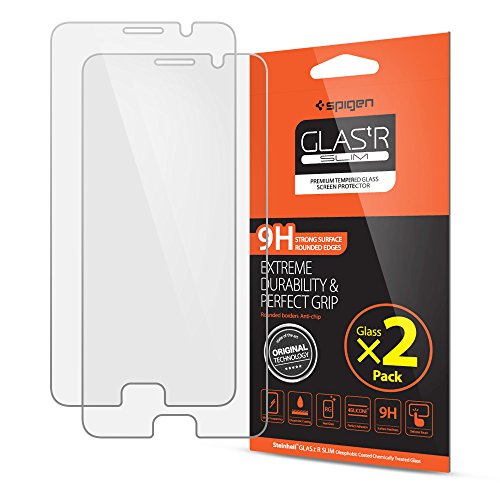 Spigen Galaxy Note 5 Screen Protector Tempered Glass 2 Pack for Samsung Galaxy Note 5