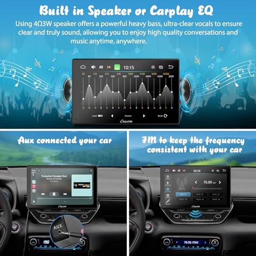 Image of Carpuride W901 Pro 9 inch Wireless CarPlay Android Auto Bluetooth Transmitter
