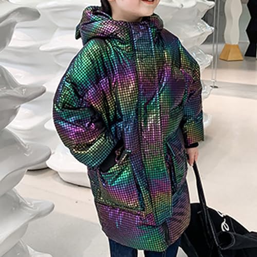 Snowboard Coats Boys Boys Winter Warm Thick Solid Cotton Long Sleeve Padded Jacket Coat Clothes3