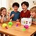 Vomiting Egg Slime Toy - Funny Prank Squeeze Stress Ball Puking Yolk, Novelty Fidget Relief Toy Gag Gift for Kids Adults, Christmas Stocking Stuffers & Birthday Parties