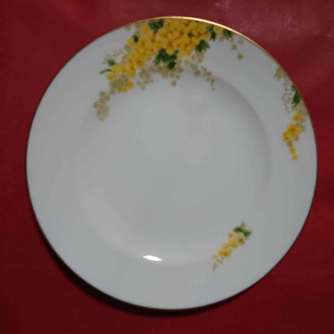 ミモザ 花言葉シリーズ 20cm デザート皿 1枚 大倉陶園 ミモザ 花言葉シリーズ 20cm デザート皿 1枚 大倉陶園 大倉陶園