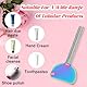 Piriuuo 2 Stück Tubenquetscher Edelstahl, Bunt Tubenquetscher Metall Toothpaste Squeezer Tubenaufroller Sparen Tubenausdrücker für Tuben Zahnpasta Haargel Handcreme Kosmetik