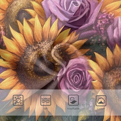 Colorful Toddler Girls Underwear 2t Cotton Little Girl Panties Bouquet Sunflowers Brown Undies Kids Briefs3