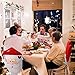Yosoo Santa Claus Christmas Chair Cover Christmas Dinner Table Chair Back Cover Kitchen Dining Room Decor,87x51 cm/ 34.2 x 20 - Set of 2
