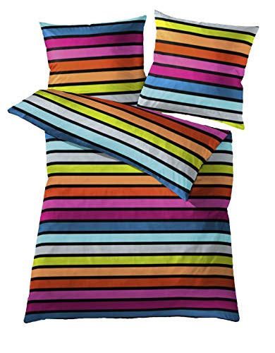 Kleine Wolke 6109148952 Bettwäsche Rimini, Maße: 135 x 200 cm und 80 x 80...