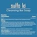 Sulfo-Lo Cleansing Bar Soap with Sulfur for Face and Body, 3.5 Ounce