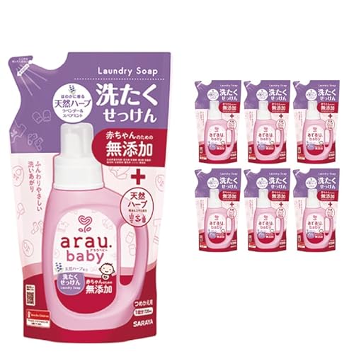 [お手頃BOX]アラウベビー 洗濯用せっけん詰替用720ml 6本セット(CL308-ABL6)