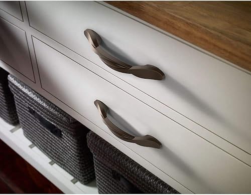 Miniatura 5 de Franklin Brass P35518K-SN-B1 asa curvada para cajón de gabinete de cocina, 3 pulgadas, níquel cepillado, 25 unidades