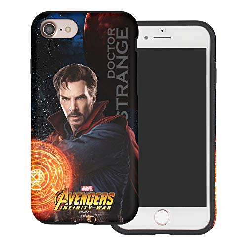iPhone 8 / iPhone 7 Case Avengers Layered Hybrid [TPU + PC] Bumper Cover for [ iPhone8 / iPhone7 (4.7inch) ] Case - Infinity War Doctor Strange