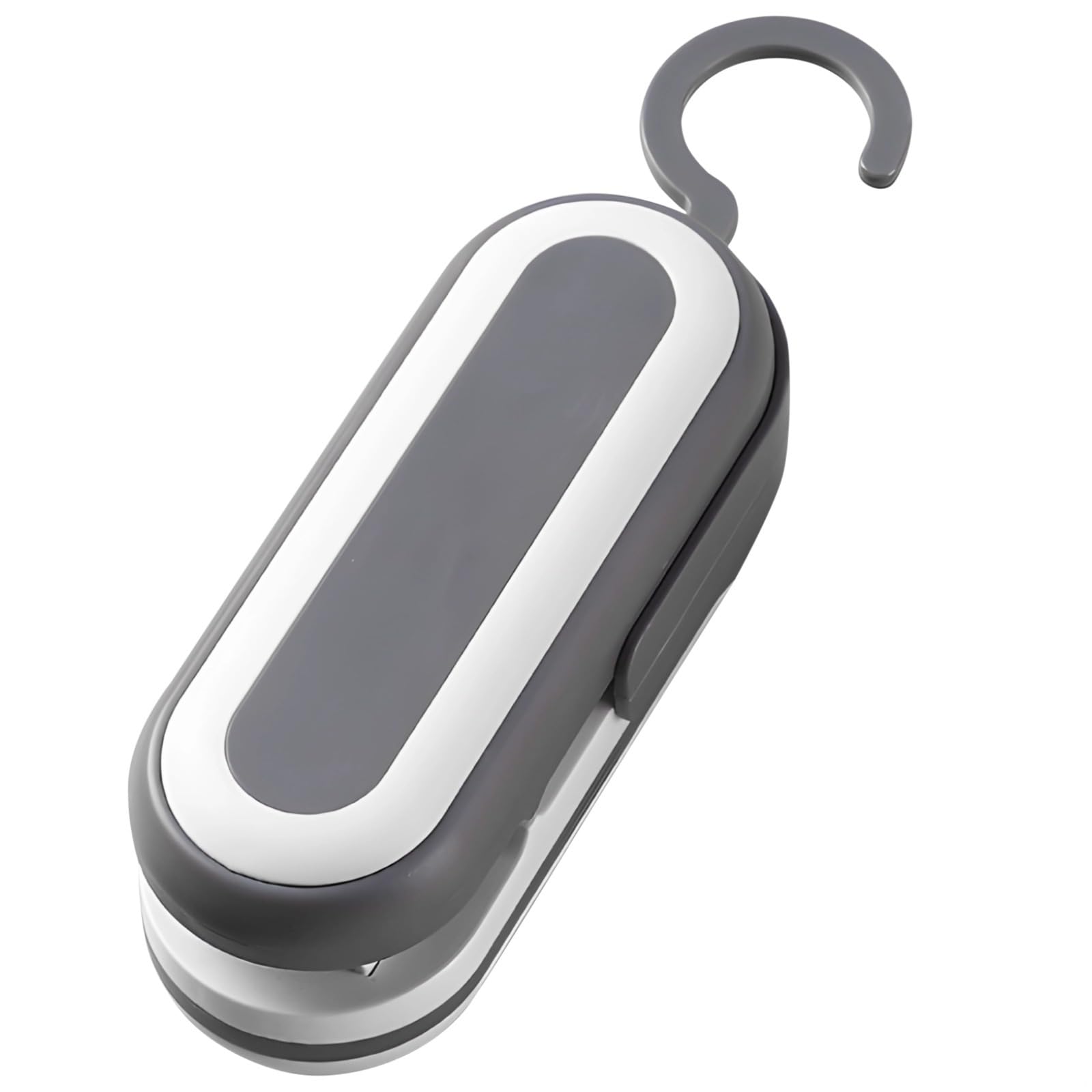 Bosreroy Portable Bag Heat Sealer with Cutter, Compact 2-in-1 Plastic Sealing Tool, Food Preservation, 4 in X 1.7 in, Grey