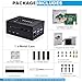 GeeekPi AI HAT+ Build-in Hailo AI Accelerator with Metal Case & Active Cooler for Raspberry Pi 5 (13 Tops)