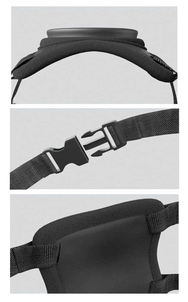 Pipedream Body Dock Body Dock Lap Strap, Black, 14,2x17x4,3 cm