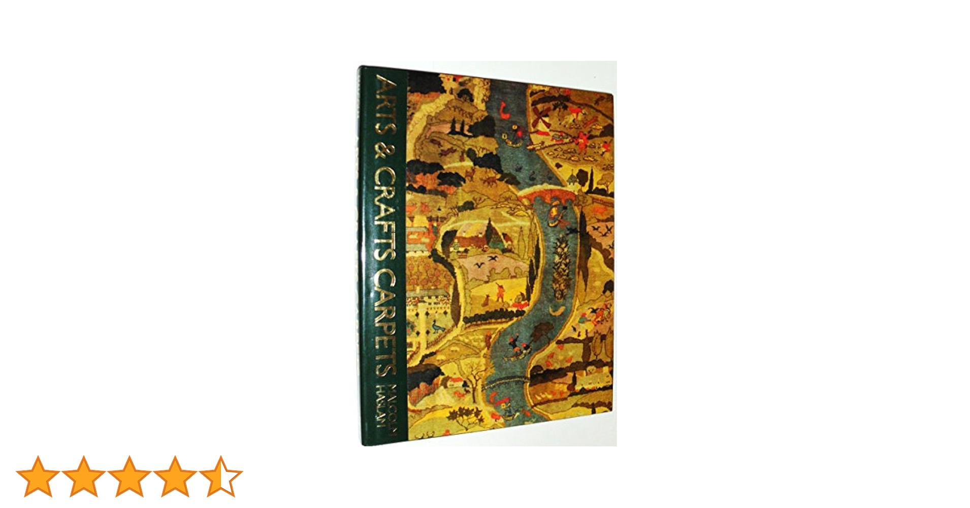 洋書 ARTS&CRAFTS CARPETS     MALCOLM HASLAM Arts & Crafts Carpets by Haslam, Malcolm: As New Hardcover