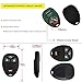 YITAMOTOR Key Fob Compatible for 2007 2008 2009 2010 2011 2012 2013 Chevy Silverado 1500 2500 3500 Keyless Remote Replacement for OUC60270 OUC60221