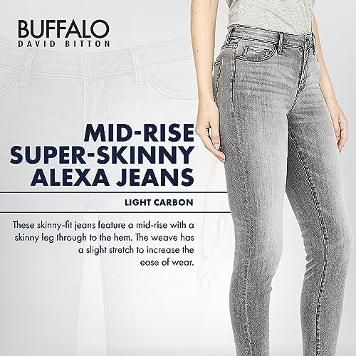 Buffalo David Bitton Women's Alexa Mid-Rise Skinny Jean3
