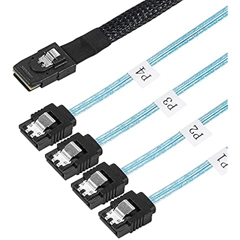 Twozoh Internal Mini SAS to SATA Cable Cover