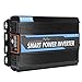 Convertitore di corrente per auto portatile, trasformatore di tensione inverter a onda sinusoidale pura da DC 12V a AC220V 4000W universale per auto