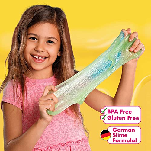 CRAZE 3 Mix Compound, Set con distintas arcillas para amasar, Magic Slime, Magic Sand y Cloud Slime, plastilina para niños, manualidades niños, 40270