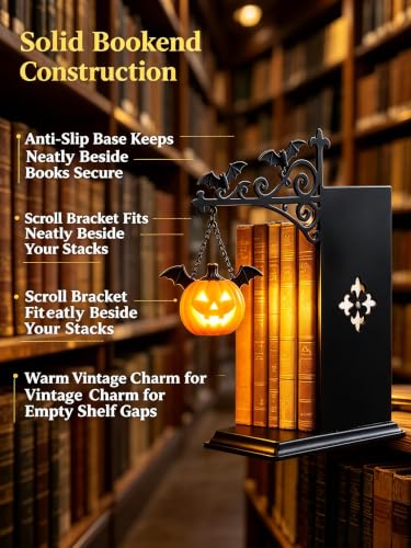 ChayWillow Library Lantern Bookshelf Lamp Jack-o-Lantern Hanging Light - image 6