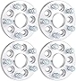 ECCPP (4 20mm Hub Centric Wheel Spacers Adapters 5 lug 5x100mm TO 5x112mm Forged Kit 57.1mm Bore 14x1.5 Fits for All Road A5 A6 Quattro A6 S4 S6 for Golf for Jetta